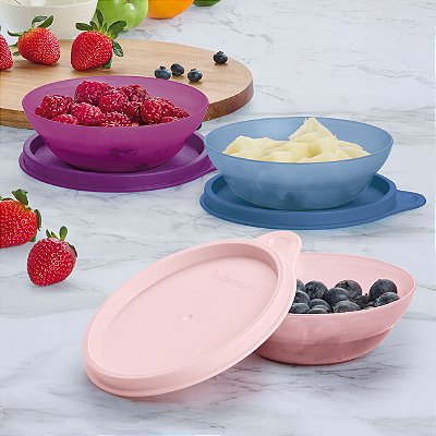 Kit Tupperware Pragelinha 150ml 3 peças