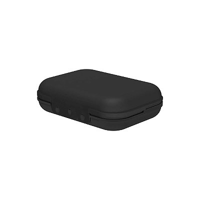 Sanduicheira Porta Lanche Infantil Marmitou Preto
