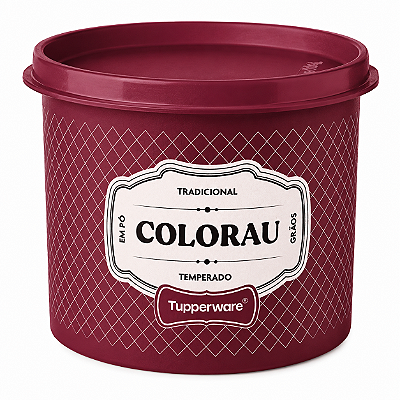 Tupperware Redondinha Colorau Essences 350g