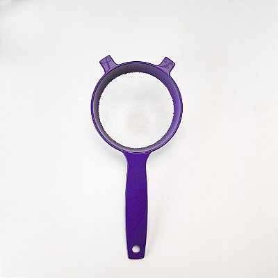 Peneira de Plástico Pequena 12 cm Roxa