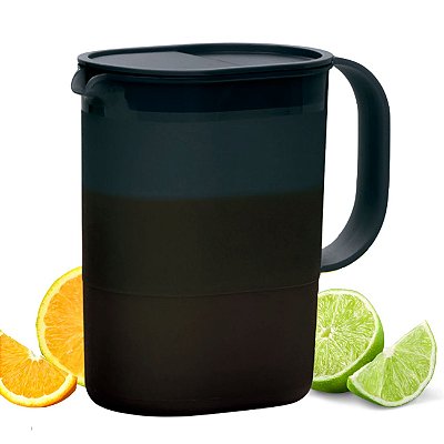 Tupperware Jarra Ideal Preta 1,1 litro