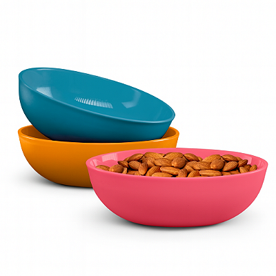 Kit Tupperware Tigelinha Allegra 250ml 3 peças
