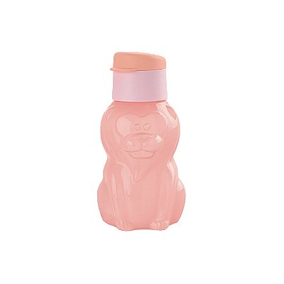 Garrafa Tupperware Eco Kids Leãozinho 350ml Algodão Doce