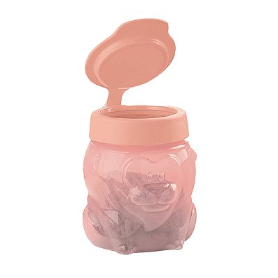 Tupperware Pote Kids Leãozinho 300ml Algodão Doce