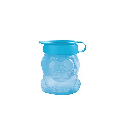 Tupperware Pote Kids Leãozinho 300ml Azul Céu