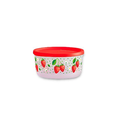 Tupperware Refri Line Redondo Morangos 530ml