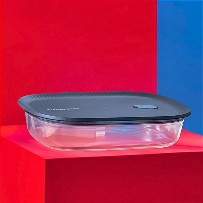 Tupperware Travessa Vitrea Retangular 3 Litros
