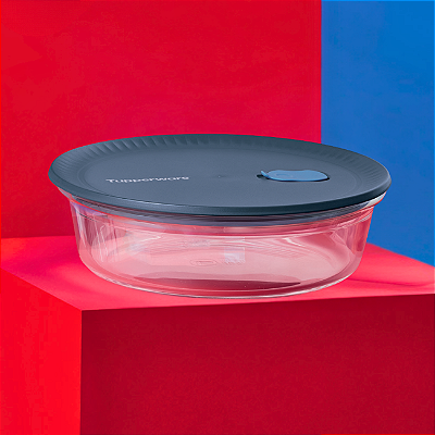 Tupperware Travessa Vitrea Redonda 1,7 litros