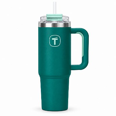 Tupperware Copo Térmico Big T com Canudo 1,1 litro Mistério