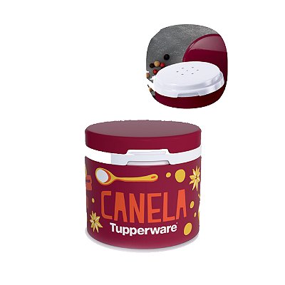 Tupperware Porta Canela em Pó de Mesa