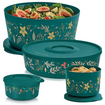 Kit Tupperware Ilumina Tempo de Celebrar 4 peças