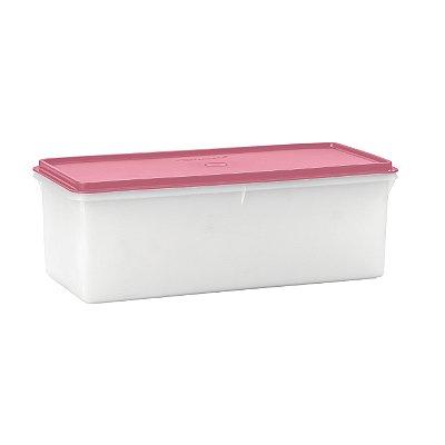 Tupperware Mega Caixa 6 litros Rosa Leitoso