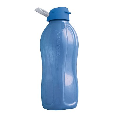 Garrafa Tupperware Eco Tupper Plus 2 litros Azul Cobalto