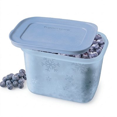 Tupperware Freezer Line Alto 1,1 litro Gelo Mirtilo