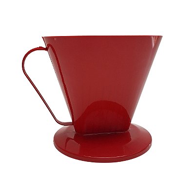 Porta Filtro de Café Nº 103 Vermelho