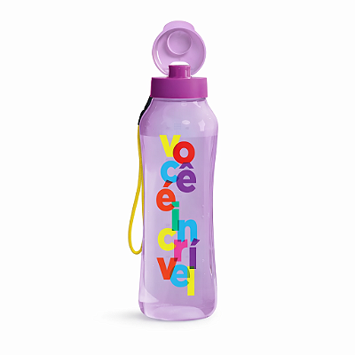 Tupperware Garrafa Aquavibe 1,2 litro Você é Incrivel