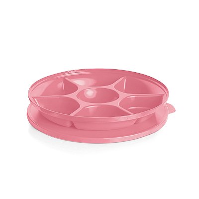 Tupperware Petisqueira Aloha Rosa Quartzo