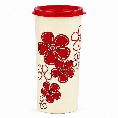Tupperware Copo Flores 470ml