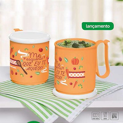 Tupperware Caneca Jumbo Sopa Kit 2 peças