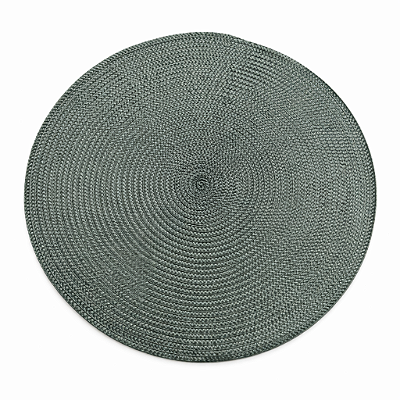 Jogo Americano Redondo Verde Escuro 38cm