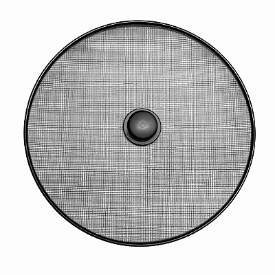 Tampa para Fritura Preta 33x33cm