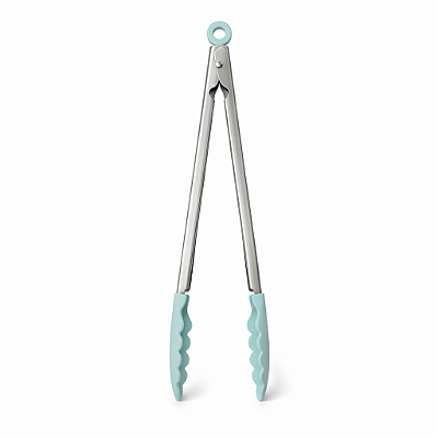 KitchenAid Pinças de aço inoxidável com ponta de silicone Verde