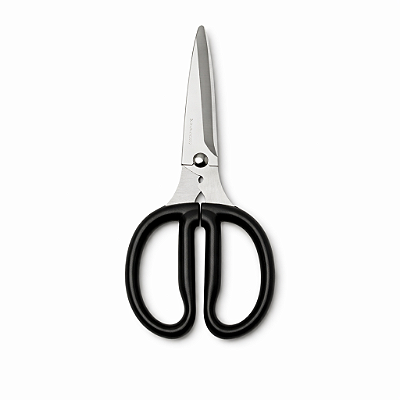 KitchenAid Tesoura Para Aves Peixe Legumes Com Capa Protetora Preta