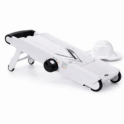 Mandolin Fatiador de Legumes Branco e Preto