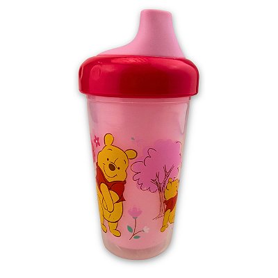 Copo Térmico Ursinho Pooh Baby Disney 207ml Rosa