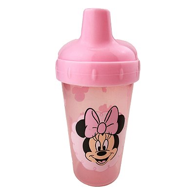 Copo Com Bico Minnie Baby Disney 300ml Rosa Claro