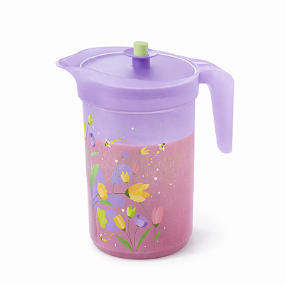 Tupperware A Jarra Ilúmina Viva Tulípas 2 litros Lilás