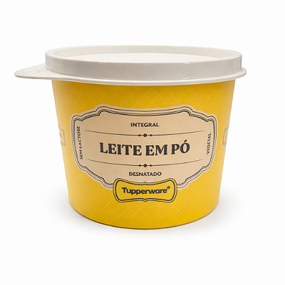 Tupperware Pote Redondinha Leite em Pó Essences 500ml