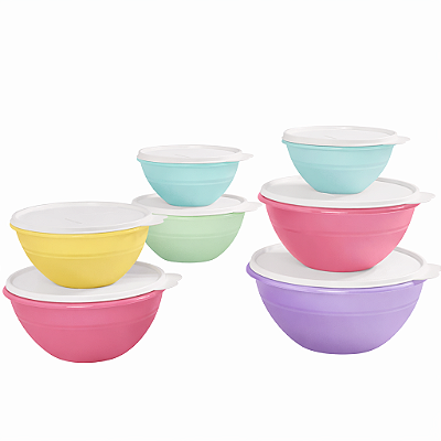 Kit Tupperware PDA 05/2026 Tigela Maravilhosa 7 peças