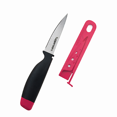 Tupperware Faca Multifuncional A-Series Preta e Rosa