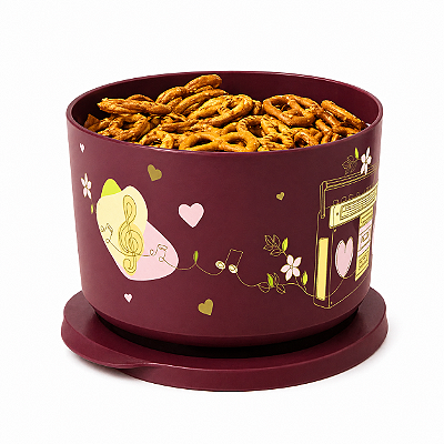 Tupperware Tigela Ilúmina 800ml Simone Mendes No Ritmo do Coração