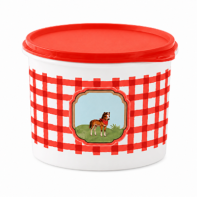 Tupperware Tupper Caixa Cavalo da Roça 1,7 litro