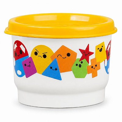 Tupperware Potinho Baby Encaixe Geométrico 140ml