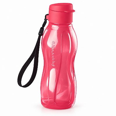 Garrafa Tupperware Eco Tupper 310ml Plus Rosa Glamour