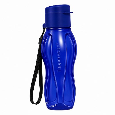 Garrafa Tupperware Eco Tupper 310ml Plus Azul Mar Profundo