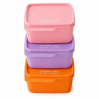 Tupperware Basic Line 500ml Guarda aqui 3 peças