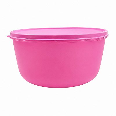 Tupperware Tigela Visual 4 Litros Rosa Tutu