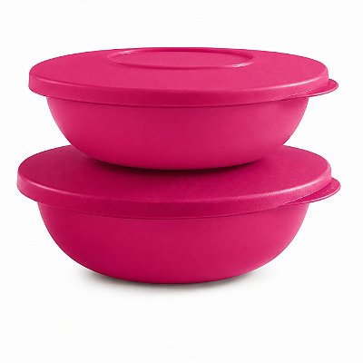 Kit Tupperware Tigela Pragela Murano Beijo 400ml 2 peças