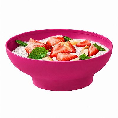Tupperware Tigelinha Ideal 400ml Rosa Rabanete