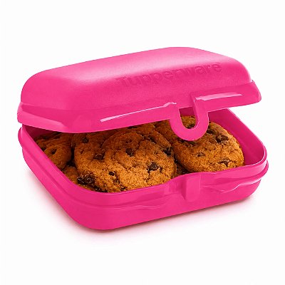 Tupperware Snack Pequeno Rosa