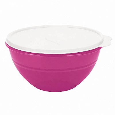 Tupperware Tigela Maravilhosa 1 litro Rosa Fúcsia