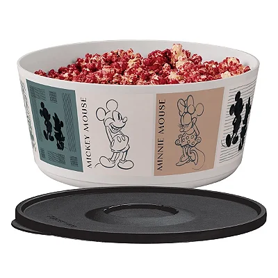 Tupperware Tigela Ilúmina Mickey e Minnie Classicos 4,3 litros
