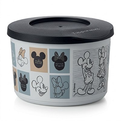 Tupperware Tigela Ilúmina Mickey e Minnie Classicos 800ml