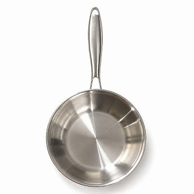 Frigideira de Aço Inoxidável 17cm
