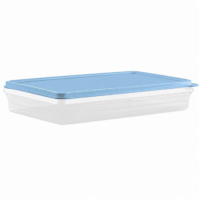 Tupperware Refri Box 1,4 litros Transparente e Azul