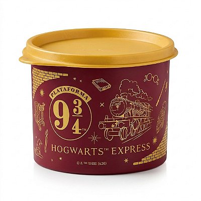 Tupperware Redondinha Expresso de Hogwarts 500ml